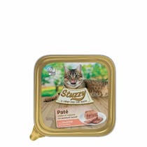 Stuzzy Classic Paté mit Lachs für ausgewachsene Katzen, 100-g-Dose-3