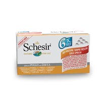 Schesir Filetti Di Pollo Con Zucca Lattina Cibo Umido Gatto Adulto 6x50g-2