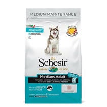 Schesir Rich In Fish Trockenfutter für ausgewachsene Hunde Medium Bag 3 Kg-3