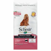 Schesir Schinken Trockenfutter ausgewachsene Hunde Medium Beutel 3 Kg-1