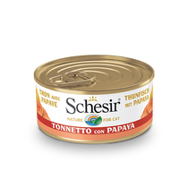 Schesir Tonnetto Con Papaya Lattina Cibo Umido Gatto Adulto 75 g-4