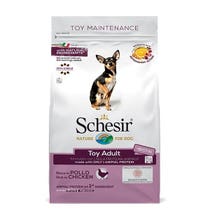 Schesir Rich In Chicken Trockenfutter für ausgewachsene Hunde Spielzeuggröße 2 kg Beutel-1