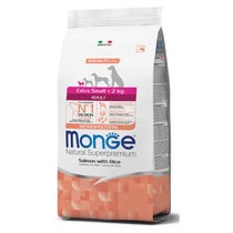 Monge Salmone E Riso Cibo Secco Per Cani Adulti Taglia Molto Piccola Sacco 800g-3
