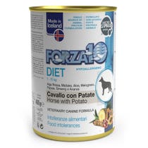 Forza10 Diet Horse and Potatoes Nassfutter für ausgewachsene Hunde, 400-g-Glas-1