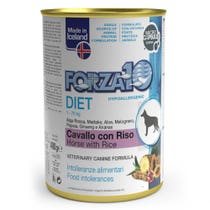 Forza10 Diet Horse and Rice Nassfutter für ausgewachsene Hunde, 400-g-Glas-1
