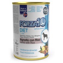 Forza10 Diet Lamm- und Reis-Nassfutter für ausgewachsene Hunde, 400-g-Glas-1
