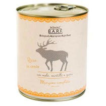 Barf Menu Completo Cibo Umido Trito Di Selvaggina Per Cani Lattina 800g-2