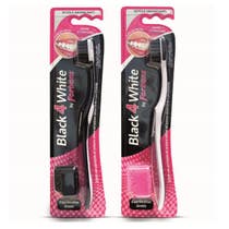 Forhans Spazzolino Black4White Setole Carbone Attivo 1 Pezzo-4