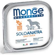 Monge Monoprotein Solo Anatra Cibo Umido Per Cani Adulti 150g-1