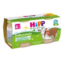 Hipp Bio Omogeneizzato Pollo/Vitello 2x80g-2