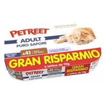 Petreet Thunfisch mit Hummer Nassfutter für ausgewachsene Katzen 6x70g-2