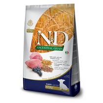 Farmina N&D Ancestral Grain Lamm und Heidelbeere Hunde Welpen Größe Minibeutel 800 g-1