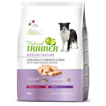 Natural Trainer frische Hähnchenkroketten für ausgewachsene Hunde mittlerer Beutel 3kg-3