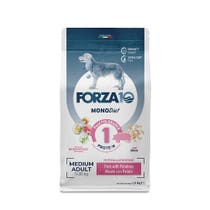Forza10 Mittelgroße Diät-Kroketten aus Schweinefleisch und Kartoffeln für mittelgroße erwachsene Hunde, 1,5-kg-Beutel-1