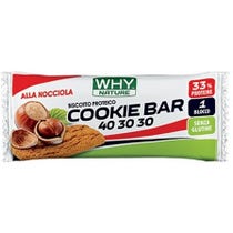 Why Nature Cookie 40 30 30 Biscotto Proteico Nocciola 1 Pezzo-1