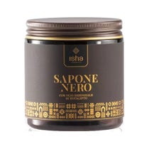 Isha Cosmetics Sapone Nero Con Olio Essenziale Di Eucalipto 250g-1