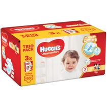Huggies Pannolino Taglia 3 Ultra Comfort 63 Pezzi-3