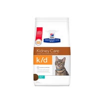 Hill's Prescription Diet K/D Nierenpflege mit Thunfisch, Trockenfutter für Katzen, 400 g-1