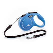 Flexi New Classic In Corda Guinzaglio Per Cani Colore Blu Taglia M 5m-1