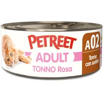 Petreet Tonno Rosa Con Surimi Cibo Umido Gatto Adulto 140g-1