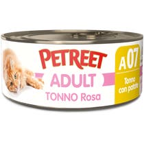 Petreet Tonno Rosa Con Patate Cibo Umido Per Gatto Adulto Barattolo 140g-2