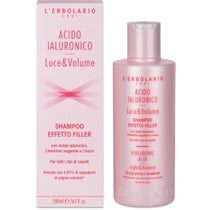 L'Erbolario Shampoo Filler Effect Hyaluronsäure Licht und Volumen 200ml-2