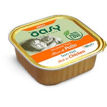Oasy Wet Delicious Pate, reich an Huhn, Nassfutter für ausgewachsene Katzen, 100 g-1