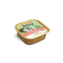 Oasy Delicious Paté für erwachsene Katzen, reich an Lachs, 100 g-1