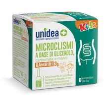 Unidea Micro-Einläufe Glycerol Kamille und Malve Kinder 6 Behälter