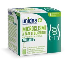 Unidea Microenemas Glycerol Kamille und Malve Erwachsene 6 Behälter