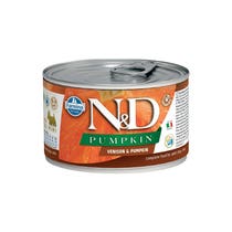 Farmina Natural & Delicious Mini-Kürbis mit Wildbret und Kürbis für ausgewachsene Hunde, 140 g-1