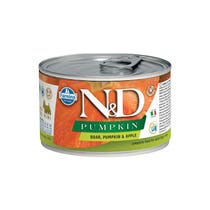 Farmina Natural & Delicious Mini-Kürbis mit Wildschweinkürbis und Apfel für erwachsene Hunde, 140 g-1