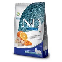 Farmina N&D Ocean Cod and Pumpkin Erwachsene Hunde Größe Mini Bag 7kg-1