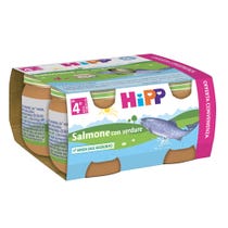 Hipp Omogeneizzato Salmone E Verdure 4x80g-1