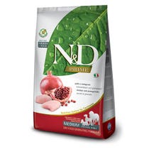 Farmina N&D Prime Huhn und Granatapfel ausgewachsene Hunde Medium Universal Kibble Bag 2,5kg-3