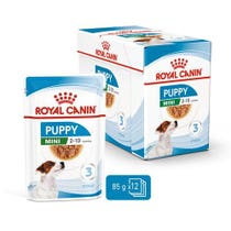 Royal Canin Puppy Mini Leckerli in Sauce für Hunde in Minigröße, 12 Beutel-4