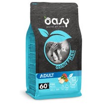 Oasy Grain Free Formula Adult Fisch-Trockenfutter für Katzen, 7,5 kg-1