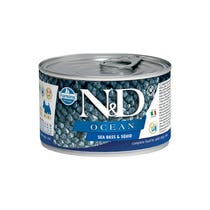 Farmina Natural & Delicious Ocean Mini mit Wolfsbarsch und Tintenfisch für ausgewachsene Hunde 140 g-1