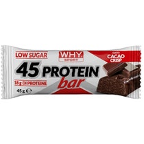 Why Sport 45 Protein Bar Cacao Crisp 45g-2