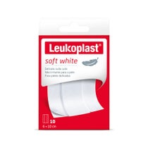 Leukoplast Soft White Cerotti 1mx6cm 10 Pezzi-2