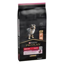 Purina Pro Plan Medium Puppy Sensitive Skin Trockenfutter mit Lachs für Welpen mittlerer Größe, 12-kg-Beutel-3
