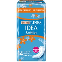 Lines Idea Sottile Anatomico Disteso 14 Assorbenti-1