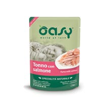 Oasy Natural Specialty Cat Thunfisch mit Lachs 70g-1