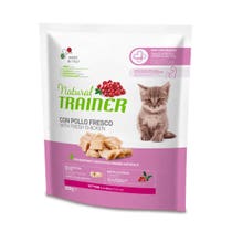 Natural Trainer Kitten-Knabbereien mit Huhn für Katzenwelpen, 300-g-Beutel-1