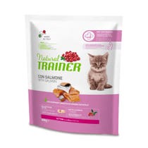 Natural Trainer Kitten Trockenfutter mit Lachs für Katzenwelpen, 300g-Beutel-1