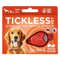 Tickless Pet Ultraschall-Abwehrmittel in oranger Farbe-1