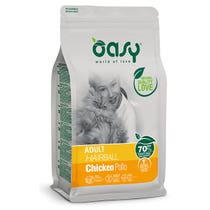 Oasy Lifestage Adult Hairball Chicken Trockenfutter für Katzen 1,5 kg-1