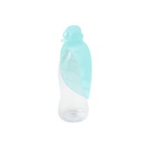 United Pets Leaf Reise-Wasserspender aus Silikon, Farbe Aquagrün, für Hunde-1