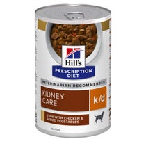 Hill's Prescription Diet K/D Kidney Care Stew Chicken And Vegetables Dogs 354g Dose-1