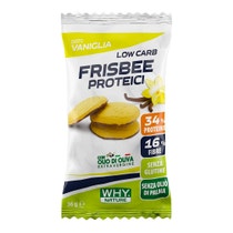 Why Nature Frisbee Biscotti Proteici Gusto Vaniglia 36g-1